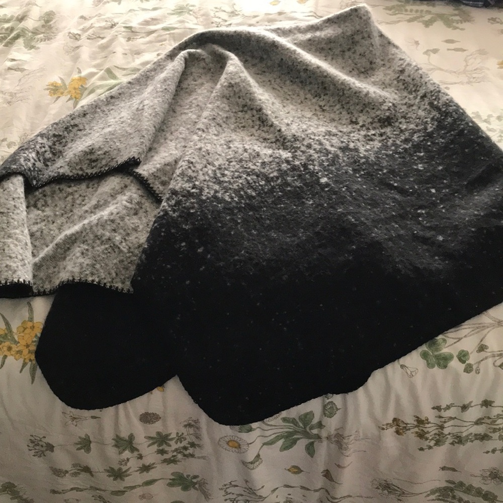 Black and Gray Cape